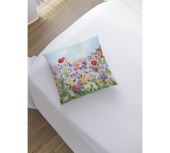 Изображение товара Наволочка декоративная на молнии, чехол на подушку JoyArty "В поисках вдохновения” 45x45 см sl_14552