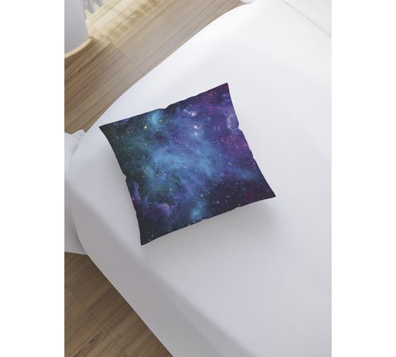 Изображение товара Наволочка декоративная на молнии, чехол на подушку JoyArty "Завораживающие дали” 45x45 см sl_14495