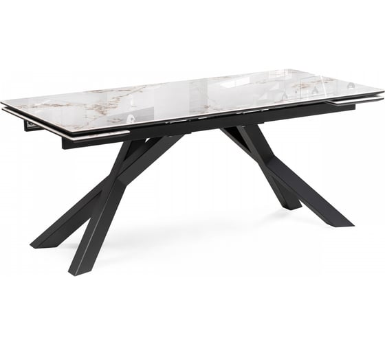 Изображение товара Керамический стол Woodville Хеме 180(240)х90x77, черный 588053