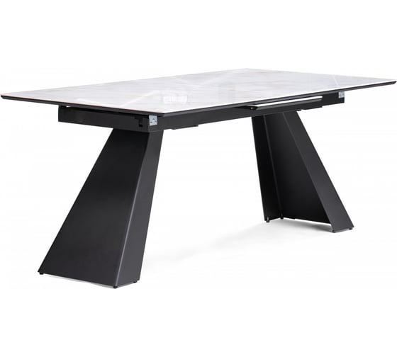 Изображение товара Керамический стол Woodville Стиг 180(230)х90x77, carla larkin / черный 588015