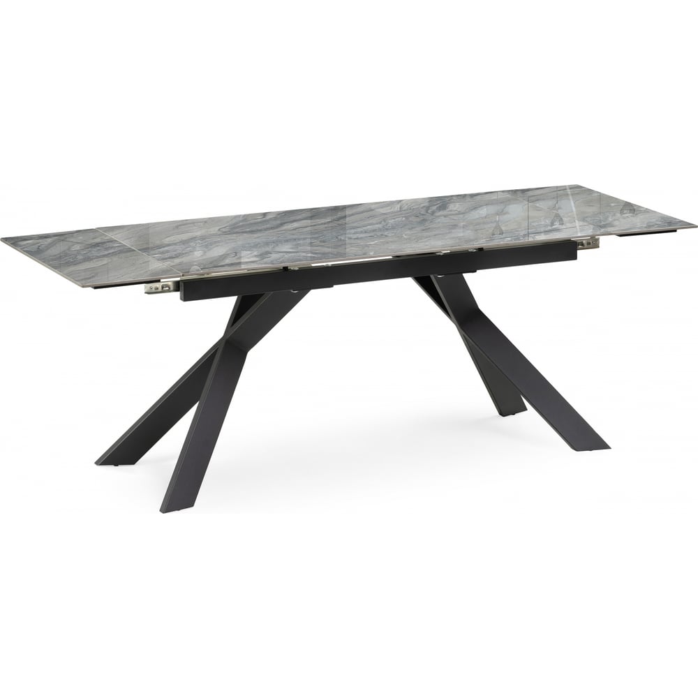 Изображение товара Керамический раздвижной стол Woodville Хилбри 140х80 см черный