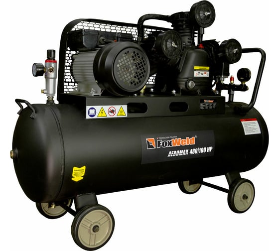Изображение товара Масляный ременной компрессор FOXWELD AEROMAX 480/100 HP 6796