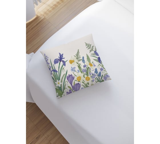 Изображение товара Декоративная наволочка на молнии JoyArty Краски лета 45x45 см, серия 44993 sl_422898