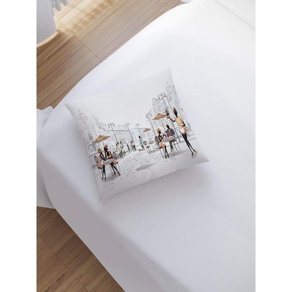 Изображение товара Декоративная наволочка на молнии JoyArty 45х45 см для летних кафе и дома