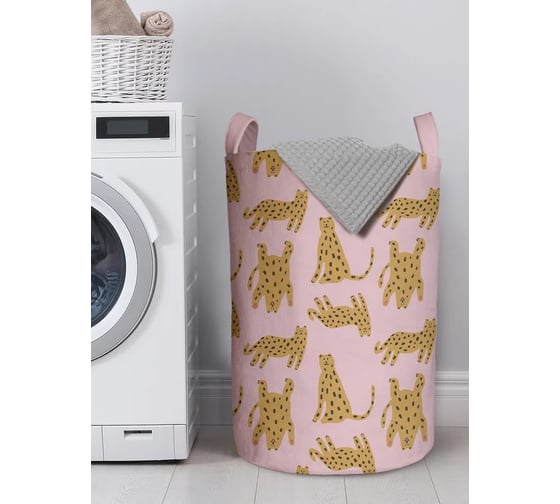 Изображение товара Корзина для хранения игрушек JoyArty Забавные леопарды 75 л toba_385251_L