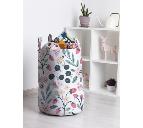 Изображение товара Корзина для хранения игрушек JoyArty Терраццо 45 л toba_430108_M