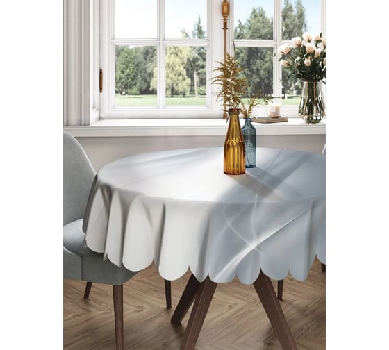 Изображение товара Круглая скатерть на стол с принтом JoyArty 150x150 см rtcf01_13556_150x150