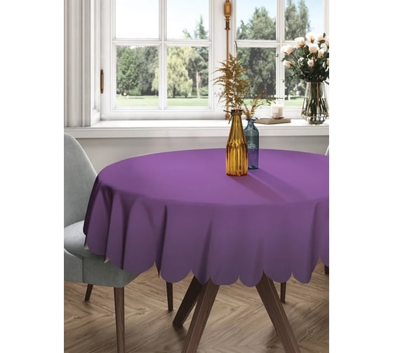 Изображение товара Круглая скатерть на стол с принтом JoyArty 150x150 см rtcf01_23568_150x150