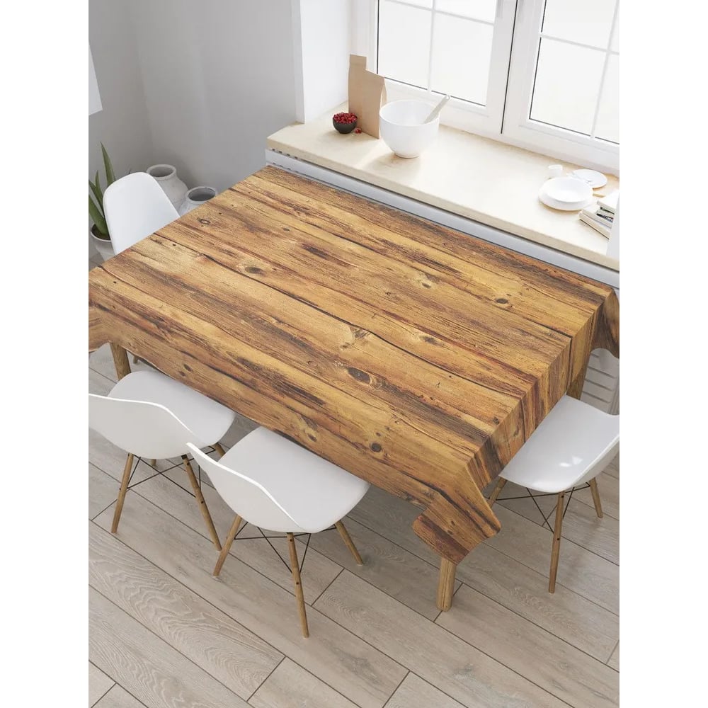 Изображение товара Прямоугольная водоотталкивающая скатерть JoyArty 120x145 см