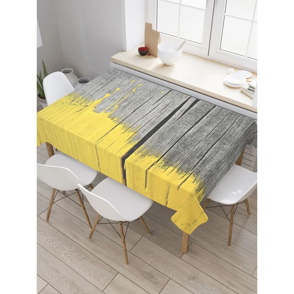 Изображение товара Прямоугольная водоотталкивающая скатерть JoyArty 120x145 см