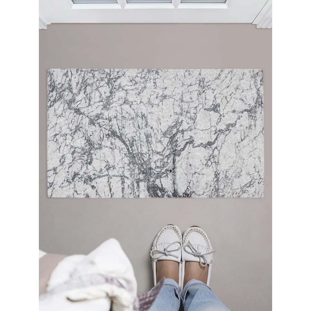 Изображение товара Коврик придверный в прихожую JOYARTY с рисунком повреждение поверхности 45x75 см