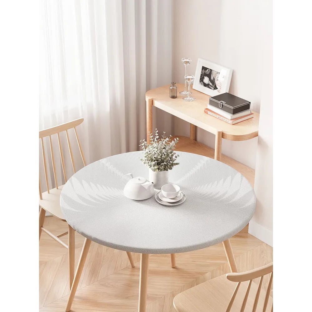 Изображение товара Скатерть круглая JoyArty Светлый тоннель диаметр 75-100 см водоотталкивающая нескользящая