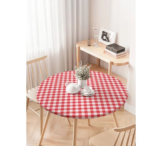 Изображение товара Скатерть на кухонный стол JoyArty Итальянский стиль, круглая, на резинке, диаметр 75-100 см frtc_378852_120x120
