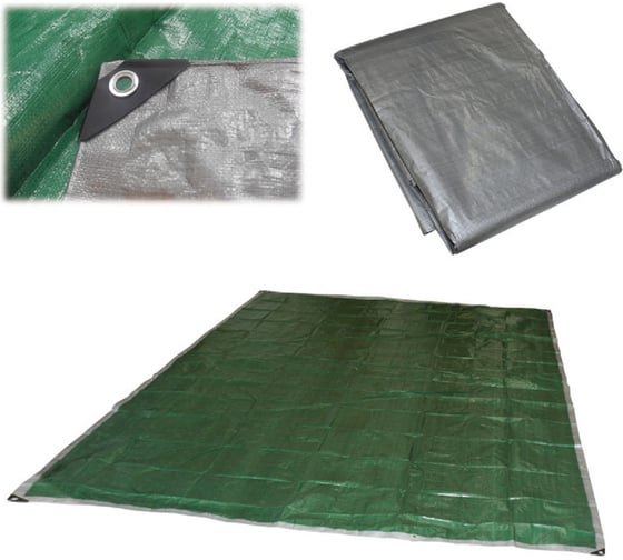 Изображение товара Хозяйственный универсальный тент Ecos T-4*4, размер 4*4 м, плотность 100 г/м2, 999088