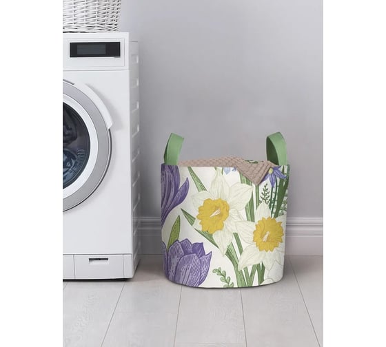Изображение товара Корзина для белья JOYARTY "Краски лета" 34 л, серия 44993 gaba_422898_S