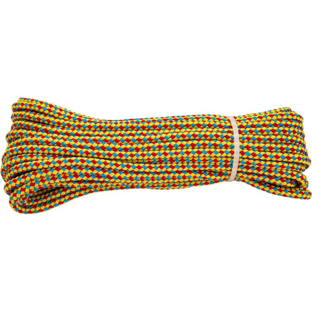Двадцатичетырехпрядный шнур Стройбат шнур капрон 24 х прядный 8 0 мм цветной 10 м