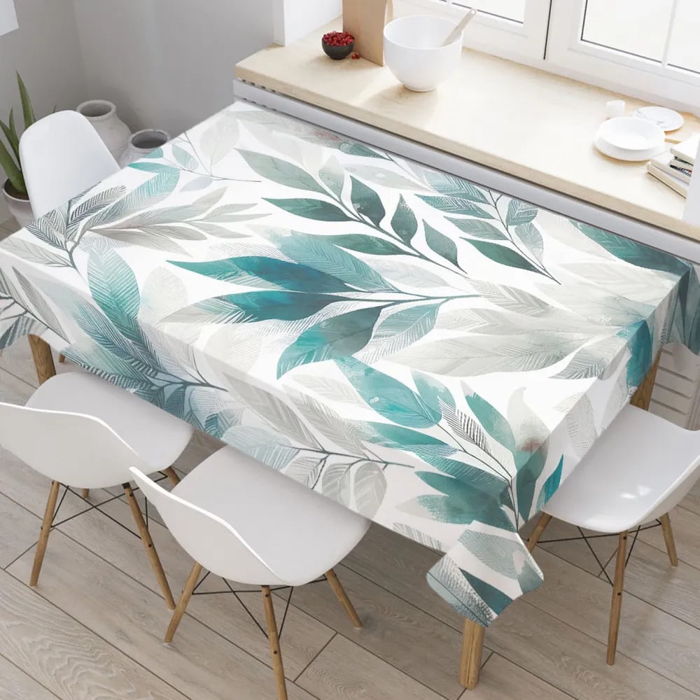 Изображение товара Прямоугольная тканевая скатерть на стол с рисунком JOYARTY "Среди листвы" 120 на 145 см tc_sd1971_120x145