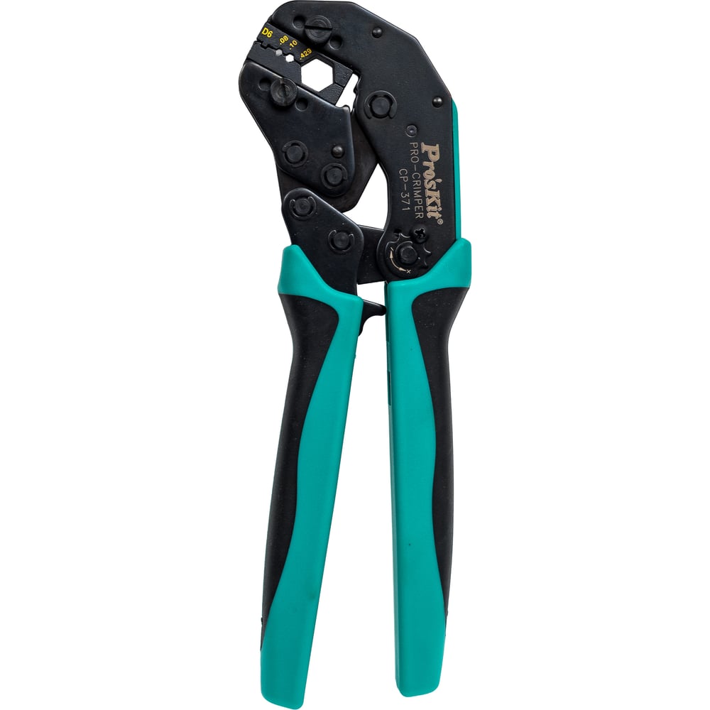 Изображение товара Клещи для обжима коаксиальных кабелей ProsKit CP-371V профессиональные