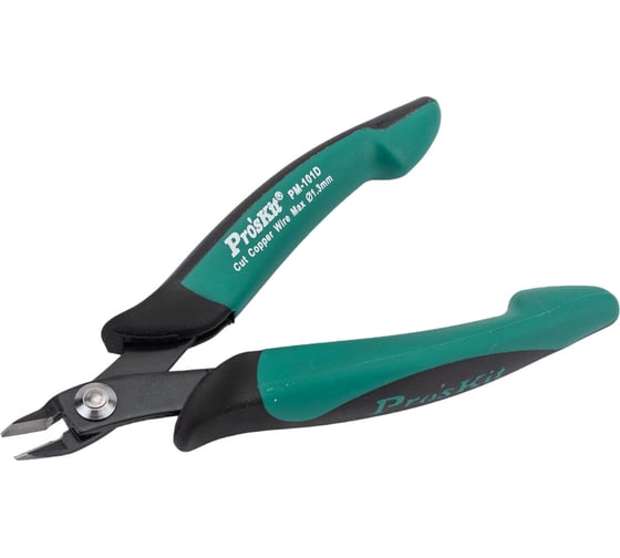 Изображение товара Прецизионные кусачки ProsKit PM-101D медь до 1.3мм, 135мм С00034388