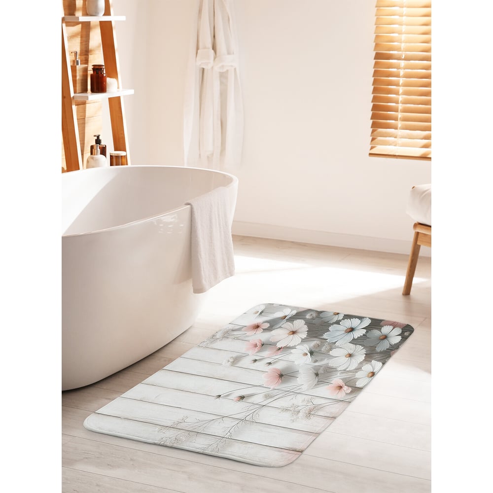 Изображение товара Коврик для ванной JOYARTY 60x100 см с противоскользящим покрытием