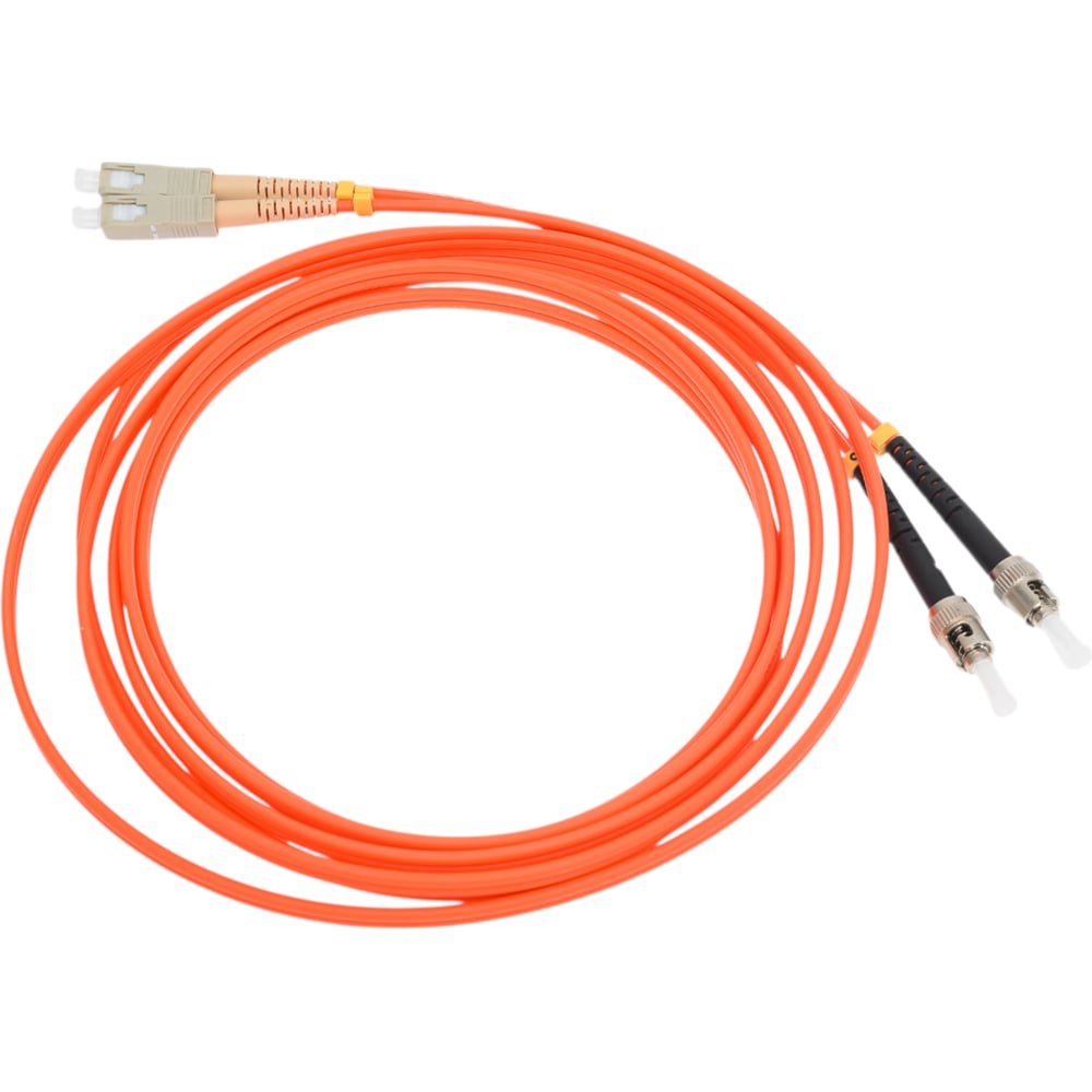 Изображение товара Оптический патч-корд TopLAN дуплексный MM 50/125 3 м SC-ST