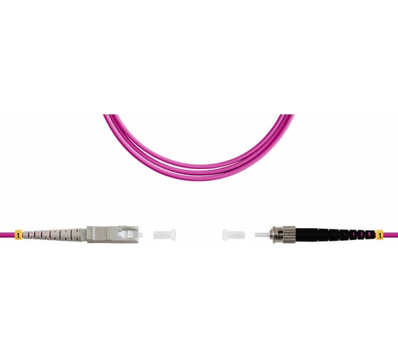 Изображение товара Оптический патч-корд TopLAN симплексный, MM 50/125 , 7 м, PC-TOP-OM4-SC/P-ST/P-7.0