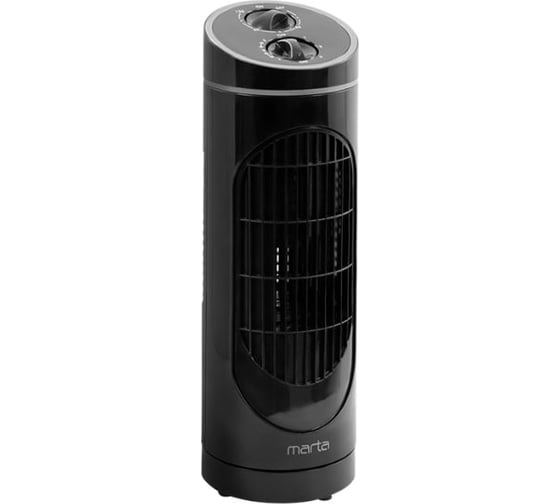 Изображение товара Напольный вентилятор MARTA MT-FN2552 черный жемчуг 40094