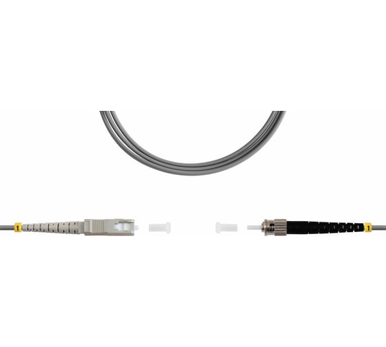 Изображение товара Оптический патч-корд TopLAN симплексный, MM 62,5/125, 15 м, PC-TOP-OM1-SC/P-ST/P-15