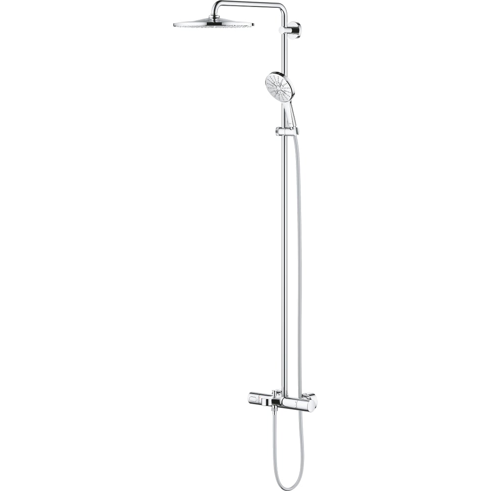 фото Душевая система grohe rainshower smartactive 310 mono круглый, 1 режим, с термостатом 26657000