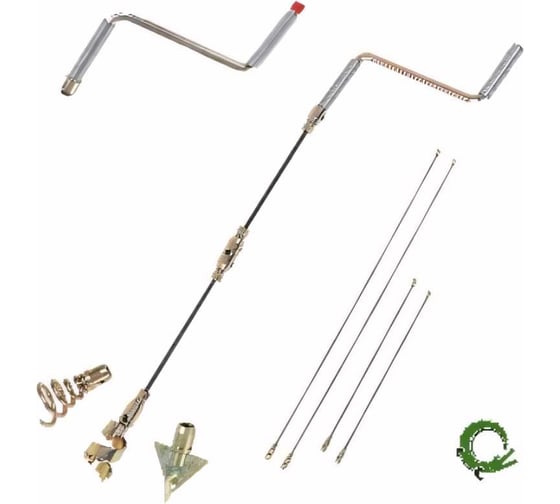 Изображение товара Металлическая пробивная штанга с замками диаметр 8 мм, длина 2 м, 10 штанг CROCODILE 50812-Н10