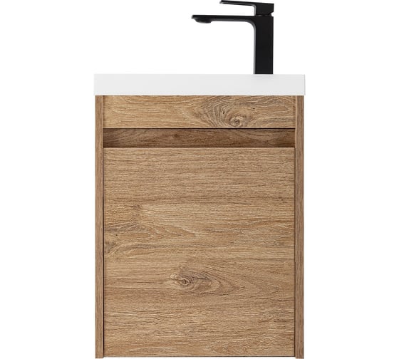 Изображение товара База под раковину подвесная с одной распашной дверцей Art&Max FAMILY-M Harbor Golden, 400x220x500 мм Family-M-400-1D-SO-HG