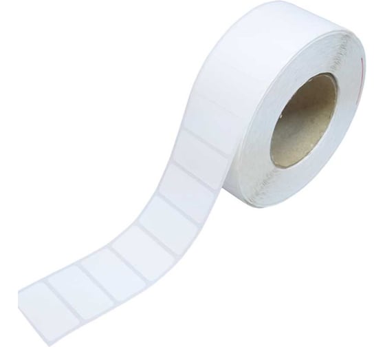 Изображение товара Этикетка Маркерпром LAB-T-50x25-140-1-3 белый матовый винил, контроль вскрытия-скорлупка, 50x25 мм, в рулоне 3000 шт., втулка 76 мм mpr03002