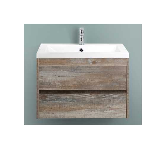 Изображение товара База под раковину подвесная с двумя выкатными ящиками Art&Max FAMILY Pino Esotica, 750x480x550 мм Family-750-2C-SO-PE