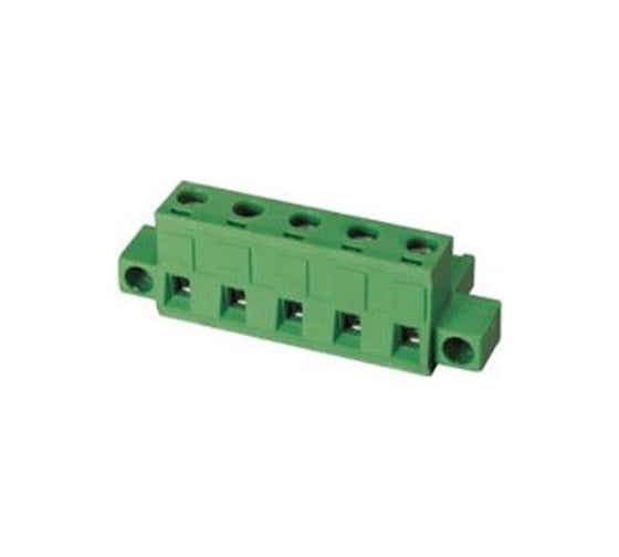 Изображение товара Клеммник 2 контактный Dinkle &quot гнездо&quot шаг 7.62 мм (с фиксирующими винтами) 3ESDVM-02P Т02220444