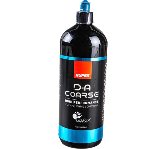 Изображение товара Паста для грубой полировки дисками из поролона натуральной шерсти или микрофибры 1 л RUPES 9.DACOARSE/6 9.DACOARSE