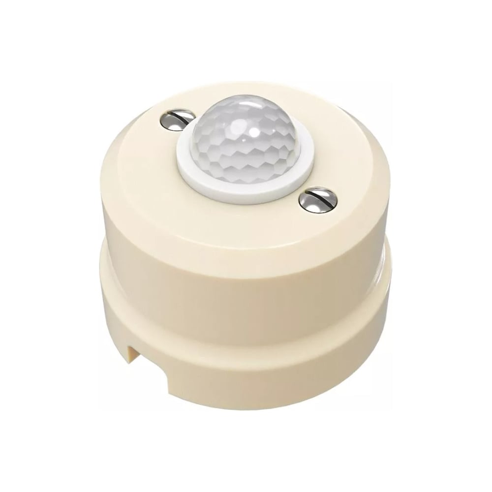 Изображение товара ИК датчик МЕЗОНИНЪ HB-PIR-40 серия Аврора слоновая кость