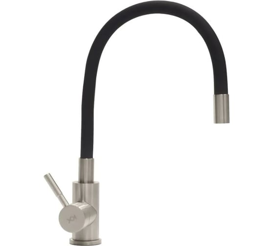 Изображение товара Смеситель UKINOX "Юкинокс" UM2106, нержавеющая сталь/чёрный UM2106 SS BL