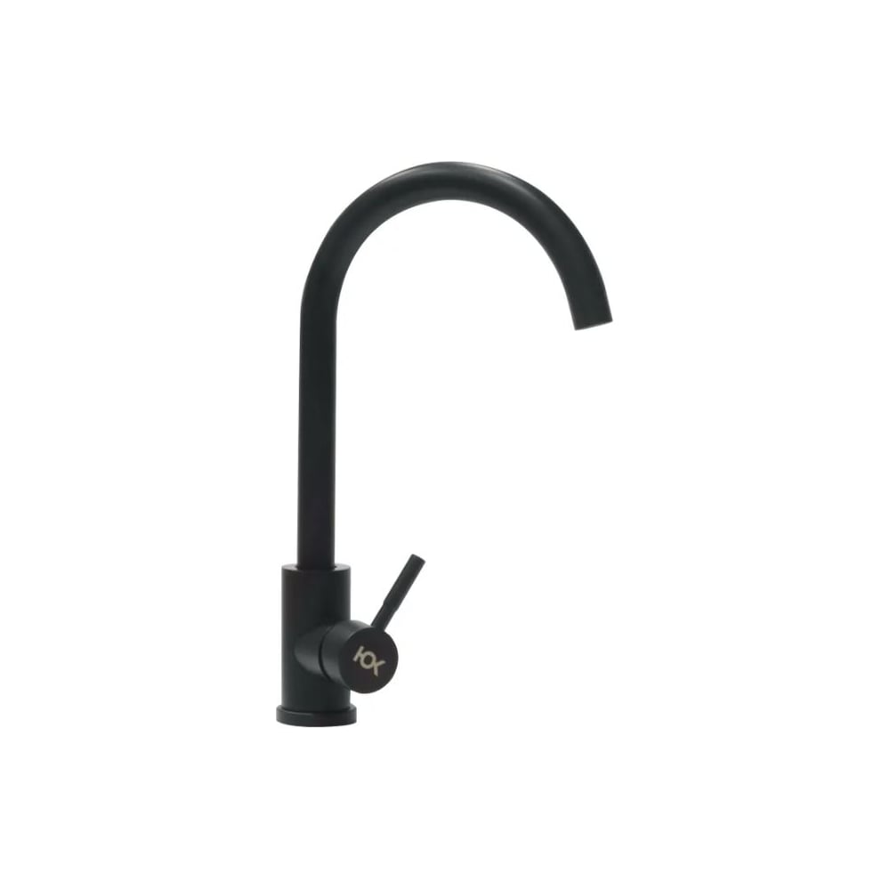 Изображение товара Смеситель для кухни UKINOX Юкинокс UM2105 с поворотным изливом и черным покрытием
