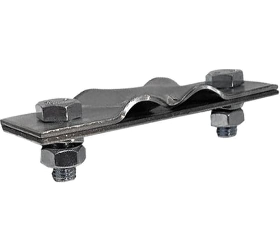 Изображение товара Зажим заземления диагональный EZETEK полоса - пруток оцинк 62805