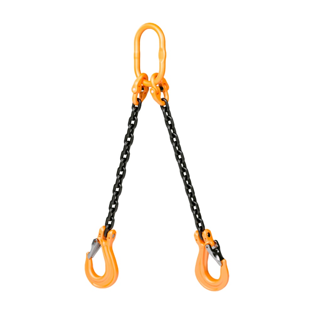 Изображение товара Двухветвевой цепной строп CERTEX 2СЦ 7,5/9000 для тяжелых грузов промышленность