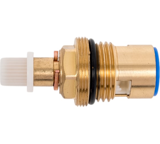 Изображение товара Кран-букса Lemark с керамическими прокладками, поворот 180 гр., холодная, блистер LM8501B-BL