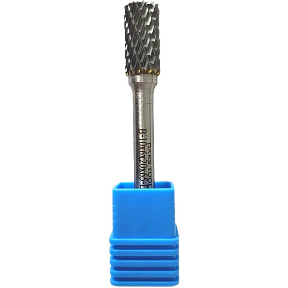Изображение товара Бор-фреза DAKSTOOLS B-10x6x20x65-DC-J для металла и чугуна