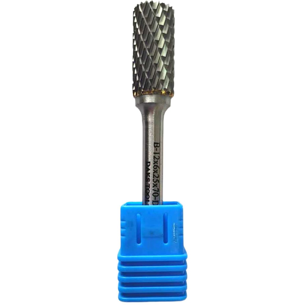 Изображение товара Бор-фреза B-12x6x25x70-DC-J DAKSTOOLS для стальных изделий