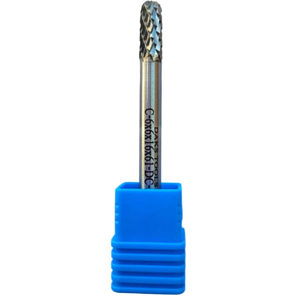 Изображение товара Бор-фреза DAKSTOOLS C661661DC для стальных и чугунных поверхностей, 6 мм диаметр