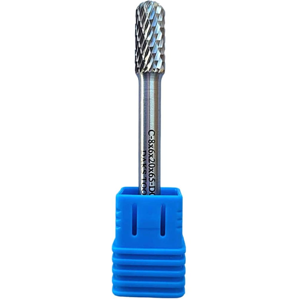 Изображение товара Бор-фреза DAKSTOOLS C-8x6x20x65-DC-J для металлов и гравировки