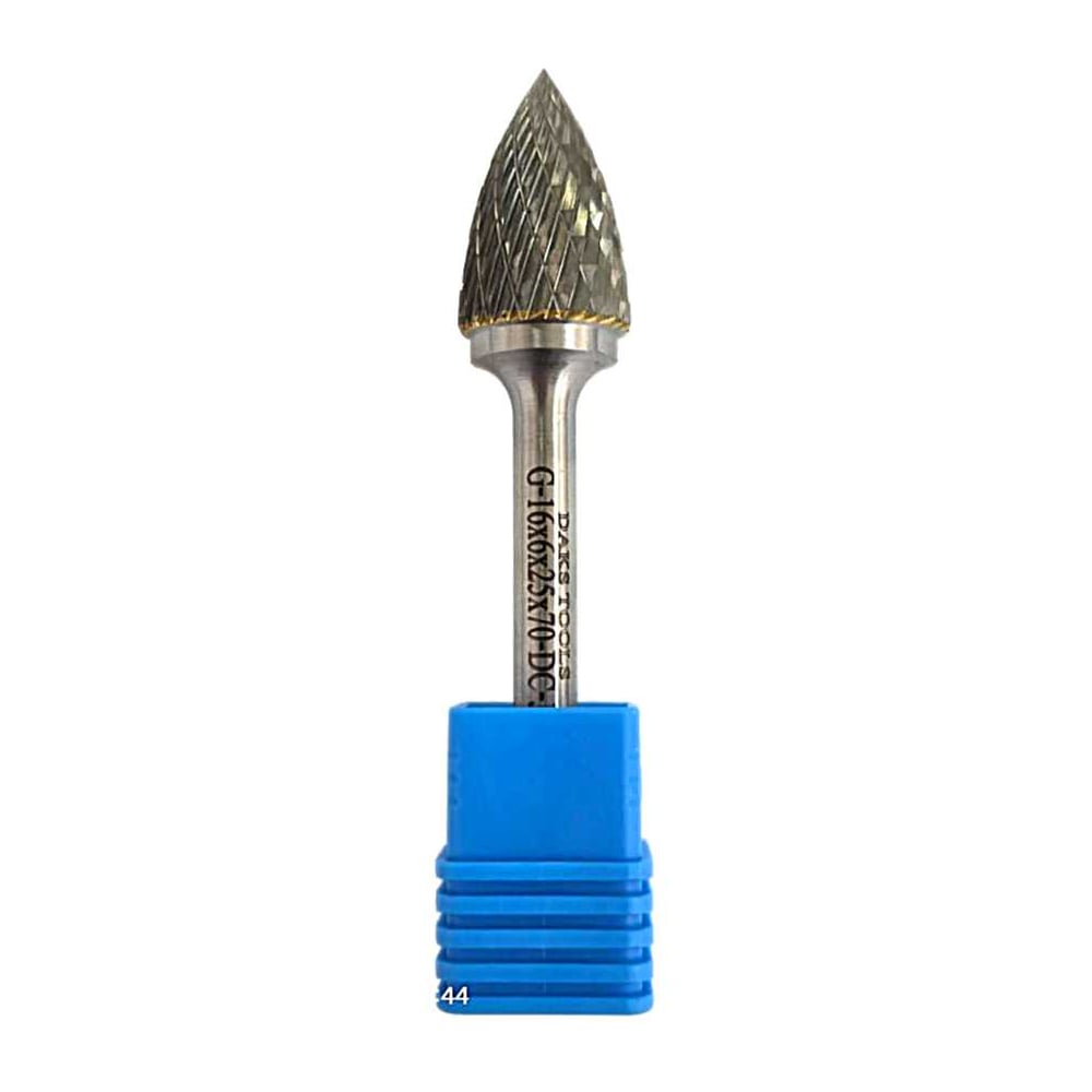 Изображение товара Бор-фреза DAKSTOOLS G-16x6x25x70-DC-J для стали и чугуна