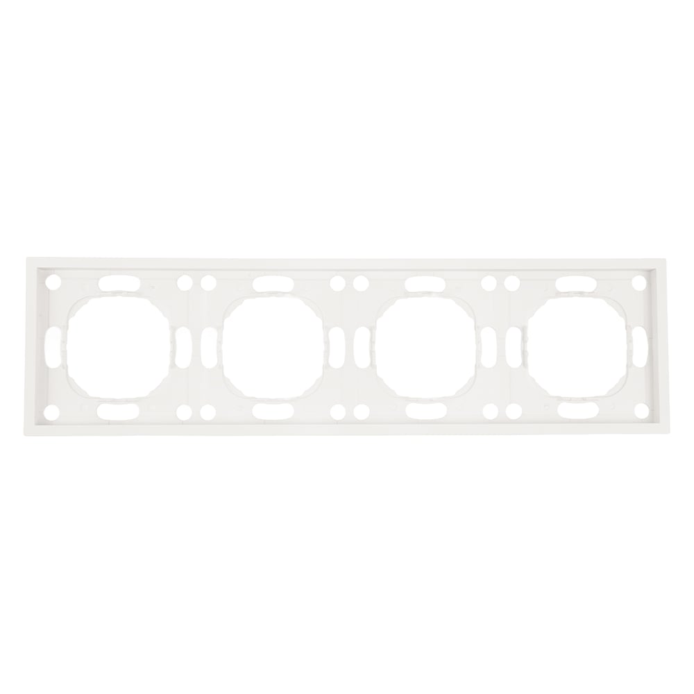 Изображение товара Рамка для кабель-каналов STEKKER PFR00-5004-01 серия Эмили белая