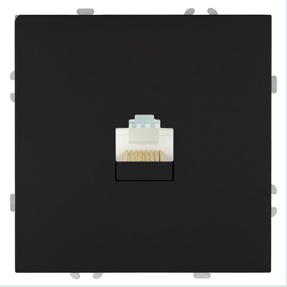 Изображение товара Розетка компьютерная RJ-45 встраиваемая серия Эмили марка STEKKER