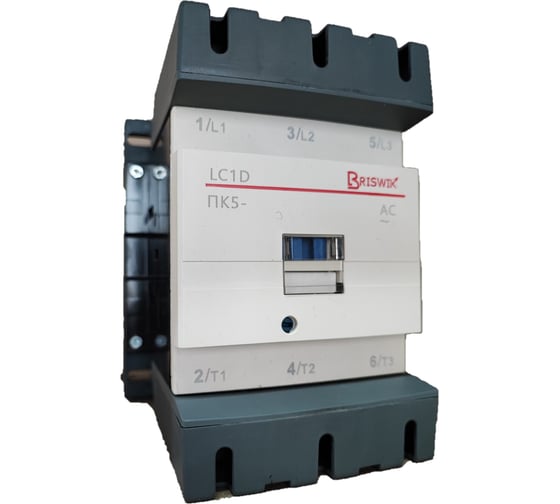Изображение товара Контактор Briswik ПК5-1500048LC1D 150А 48V/AC 0НО/0НЗ LC1D15000E7.BR