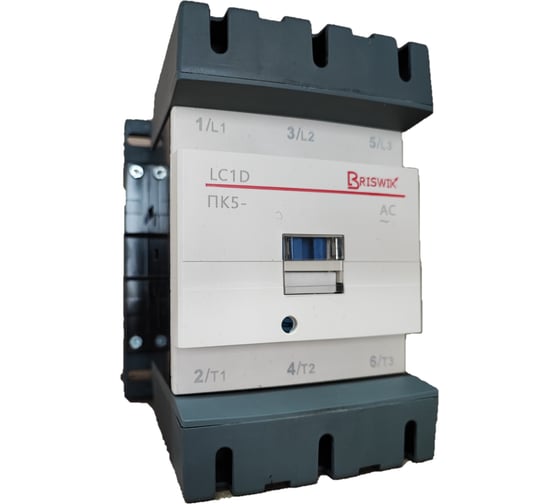 Изображение товара Контактор Briswik ПК5-1150024LC1D 115А 24V/AC 0НО/0НЗ LC1D11500B7.BR